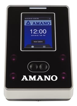 Add-On Amano AFR100 Face Reader/Badge Reader Clock