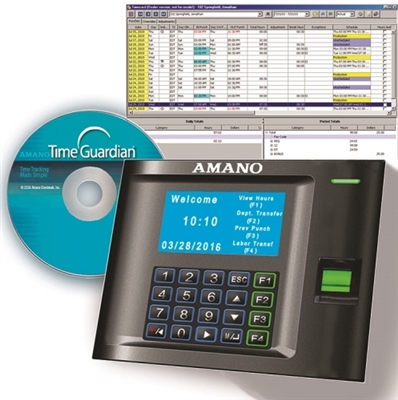 Amano TimeGuardian Fingerprint System