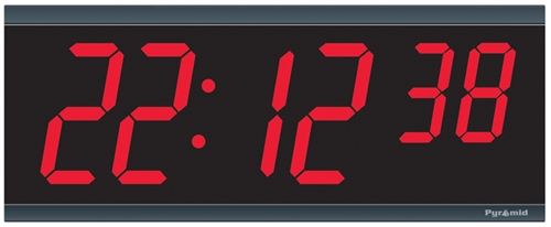 melodrama Prelude Bryggeri Digital Add-On RF Electric Wall Clock 4" | Allied Time USA